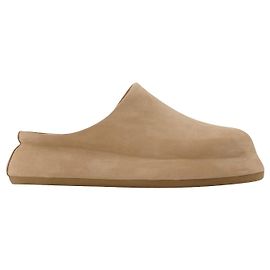 Jacquemus Bricciola Mules in Beige Leather Beige