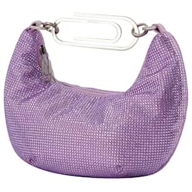 Off White-Pince-notes 20 Sac en Strass / Lilas-Violet