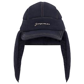 Jacquemus La Cagoule Bricciola in Blu Blu
