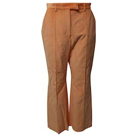 Acne-Pantalones de pana naranja con dobladillo acampanado de Acne Studios-Naranja