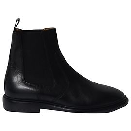 Isabel Marant Chelay Boots in Black Leather Black
