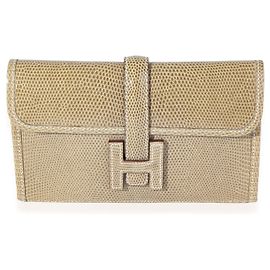 Hermès Hermes Ficelle Lizard Mini Jige D'oro