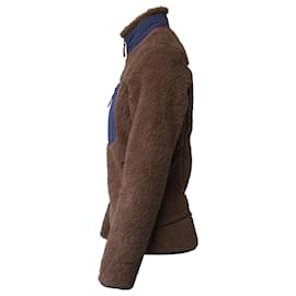 Autre Marque-Patagonia Retro-X Jacket in Brown Polyester Fleece-Brown