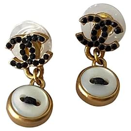 Chanel-Aretes-Dorado