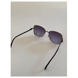 Chanel-Óculos de sol-Roxo escuro