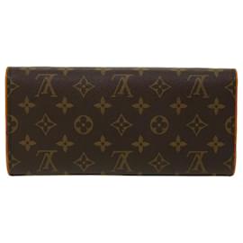 Louis Vuitton-LOUIS VUITTON Monogram Pochette Twin GM Shoulder Bag M51852 LV Auth 31478-Monogram