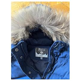 Bonpoint-Girl Coats outerwear-Navy blue