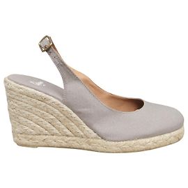 espadrilles compensées Castaner p 38 Gris