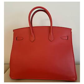 Hermès-Birkin 35 EPSOM PINK JAIPUR-Pink,Red