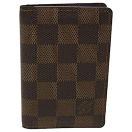 Louis Vuitton-LOUIS VUITTON Damier Ebene Organizer Dupoch Card Case N61721 LV Auth 31520-Other