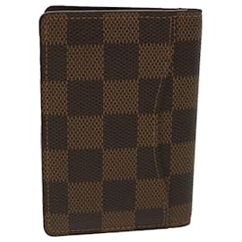 Louis Vuitton-LOUIS VUITTON Damier Ebene Organizer Dupoch Card Case N61721 LV Auth 31520-Other
