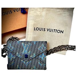 Louis Vuitton Collier Kirigami LV Pop Hologramme Limité Bleu
