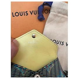 Louis Vuitton-Colar de holograma pop Louis Vuitton Limited Kirigami LV-Azul