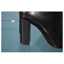 Saint Laurent-saint laurent boot LOU  9.5 MM NEW-Black