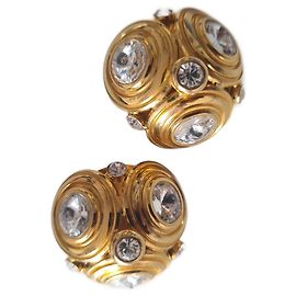 Boucles d'oreilles Pierre Cardin vintage Doré