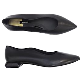 Gino Rossi-Gino Rossi leather ballet flats in black Size 39,5-Black