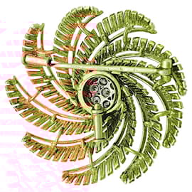 Cartier-Cartier brooch in yellow gold and diamonds.-Other