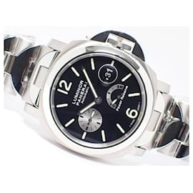 Panerai-PANERAI Luminor Power Reserve 44 MM Bracelet PAM00171 Genuine goods Mens-Silvery