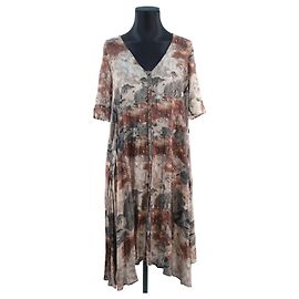vestido de heimstone 36 Marrom