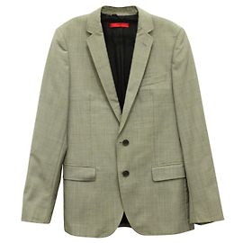 Hugo Boss Alko/Heise Red Label Blazer in Schwarz-Weiß-Print Schwarz