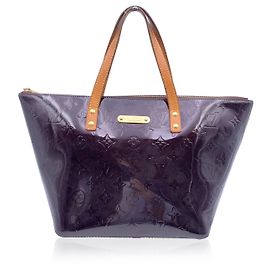 Louis Vuitton Amarante Monogramm Vernis Bellevue PM Einkaufstasche Lila