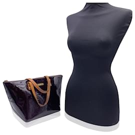 Louis Vuitton-Amarante Monogram Vernis Bellevue PM Tote Bag-Purple