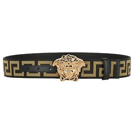 Versace Cinturón con logotipo de Medusa Multicolor