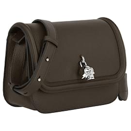 Alexander Mcqueen-Alexander McQueen Skull Padlock Shoulder Bag-Green