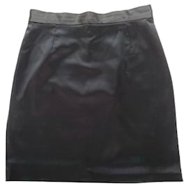 Dolce & Gabbana-high waisteded skirt-Black