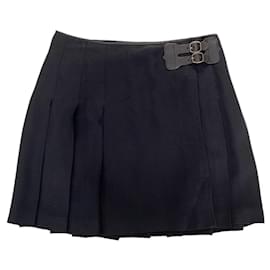 Polo Ralph Lauren-Ralph Lauren pleated polo skirt-Black