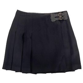 Saia pregas polo Ralph Lauren Preto