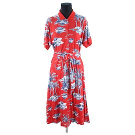 Robe Lacoste 36 Rouge
