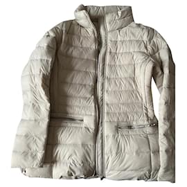 Ralph Lauren-casaco acolchoado para mulher-Bege