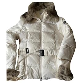 Armani short down jacket White