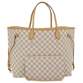 Louis Vuitton-LOUIS VUITTON Damier Azur Neverfull GM Tote Bag N41360 LV Auth 31476-Other