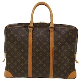 Louis Vuitton-LOUIS VUITTON Monogram Porte Documents Voyage Business Bag M53361 LV Auth 31469-Otro