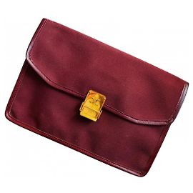 Pochette vintage Céline Bordeaux