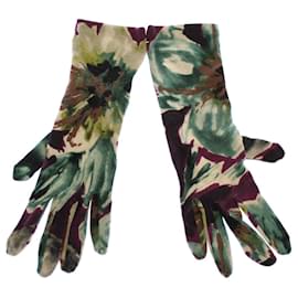 D&G-Abstract Print Virgin Wool Gloves-Multiple colors