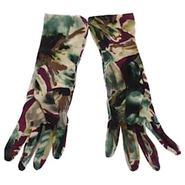 D&G-Abstract Print Virgin Wool Gloves-Multiple colors