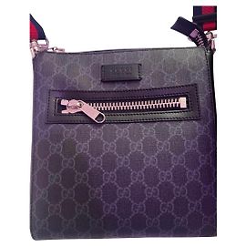 Borsa Gucci Saddlebag in pelle nera Nero