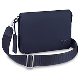 Louis Vuitton-LV New messenger Aerogram azul-Azul