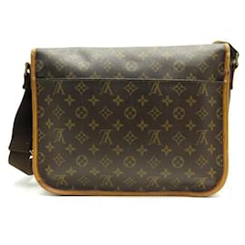 Louis Vuitton-LOUIS VUITTON BOSPHORE GM MESSENGER HANDBAG CANVAS MONOGRAM M40105 Bandoulière-Brown
