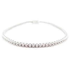 Mauboussin-NEW MAUBOUSSIN BRACELET YOU ARE MY RIVER OF LOVE WHITE GOLD DIAMONDS 0.75ct-Silvery