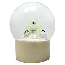 Chanel-NINE CHANEL PERFUM NUMBER SNOW BALL 5 AND SHOPPING BAG + NEW SNOW BALL BOX-Other