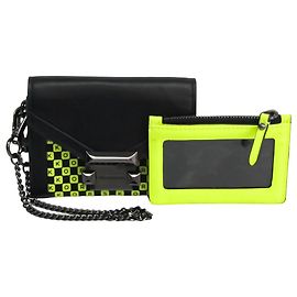 Michael Kors WHITNEY SMALL CHECKERBOARD LOGO Black