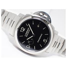 Panerai-PANERAI Luminor1950 3DAY'S Bracelet PAM00328 P series Mens-Silvery