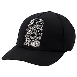Alexander Mcqueen Hat in Black Canvas Black