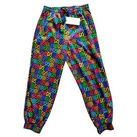 Calça Gucci em Poliéster Multicor Multicor