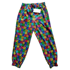 Gucci Pants Polyester Multicolor Multiple colors