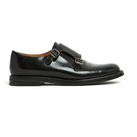 Church's-LORA R BLACK lined LOOP FR38-Black